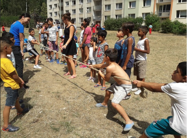 Dobrovolníci ze zahraničí zpestří prázdniny dětem v Ústí nad Labem