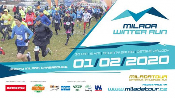 Milada Winter Run přivítá běžce v Ústeckém kraji už 1. února
