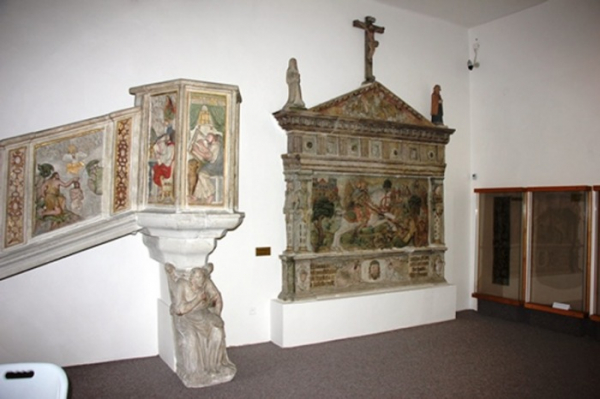 V litoměřickém muzeu zůstane jen oltář a kazatelna