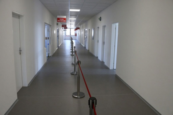 Krajská zdravotní přemístila očkovací centrum ve své chomutovské nemocnici do nových prostor