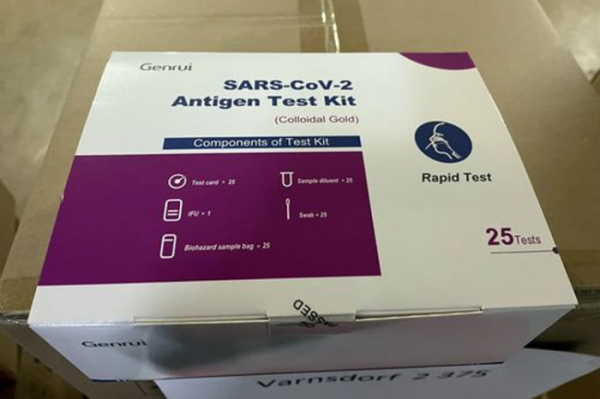 Ústecký kraj obdržel pro školy přes 75 tisíc kusů antigenních testů