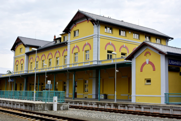 Správa železnic: V centru Litoměřic se sníží hluk z projíždějících vlaků