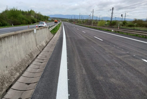 ŘSD: Dnes jsme zprovoznili opravený úsek silnice I/13 u jezera Matylda na Mostecku