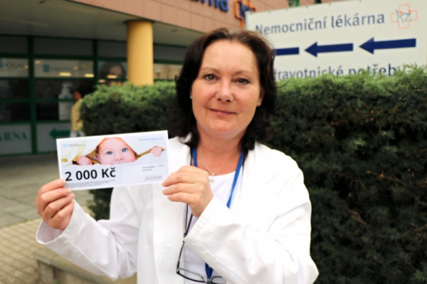 Maminky získají za porod v litoměřické nemocnici dva tisíce korun na nákup v lékárně