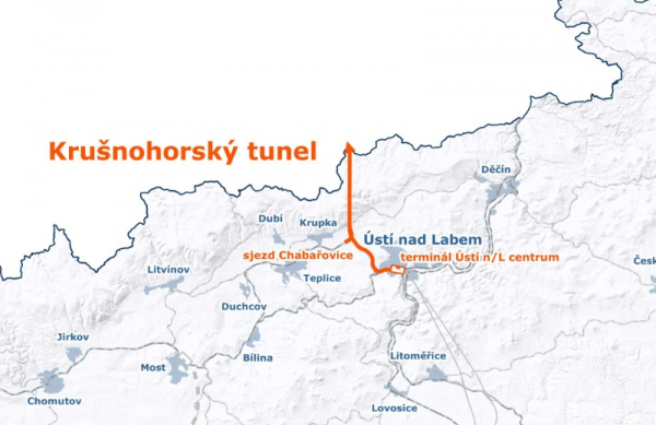 Správa železnic: Začínají projekční práce na vysokorychlostní trati u Ústí nad Labem