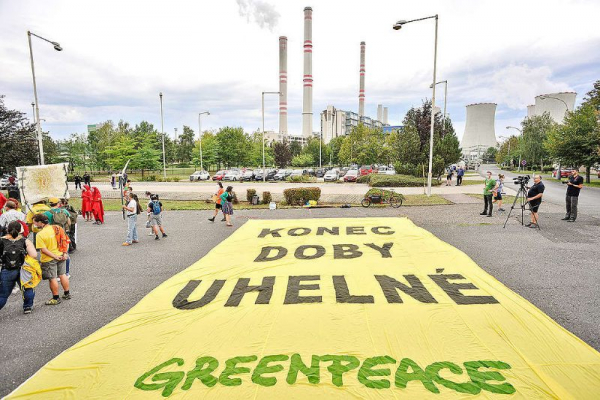 Greenpeace: Elektrárna Počerady chce prodloužit výjimku a vypouštět nadlimitní množství rtuti až do roku 2027